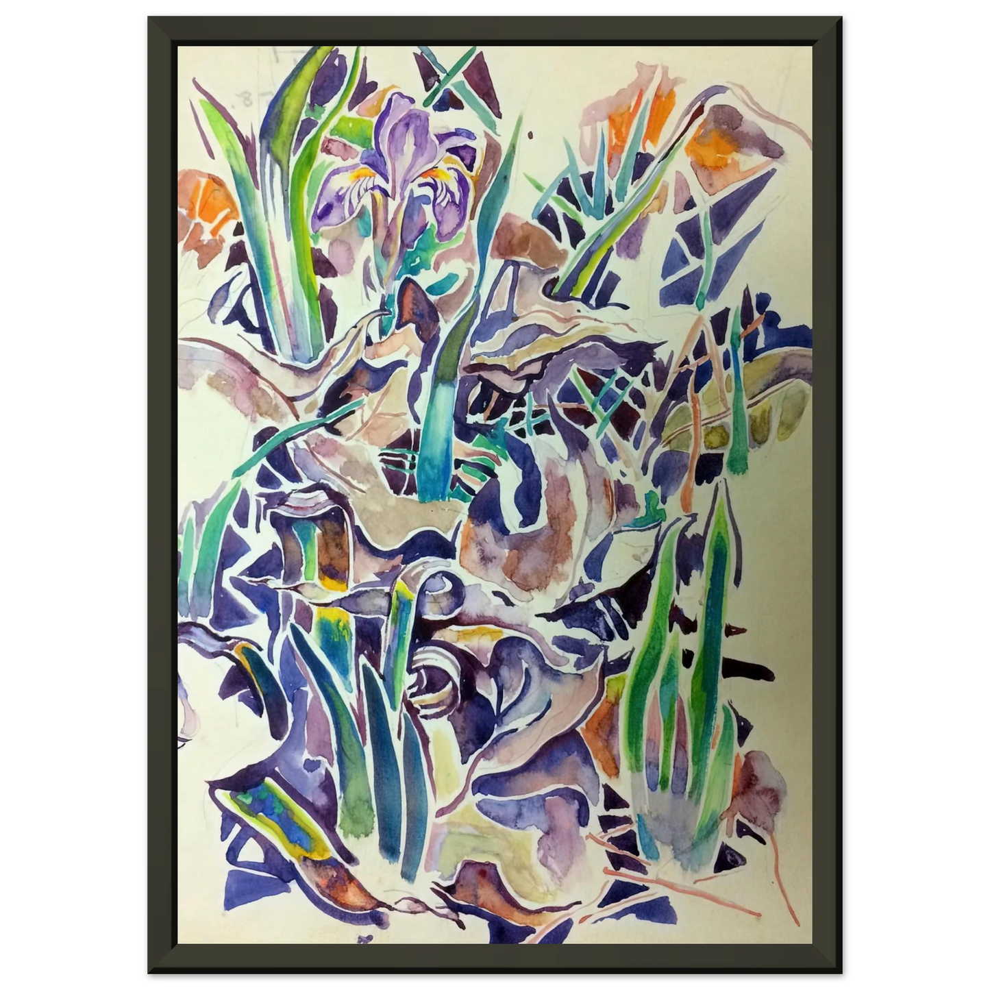 Walter Inglis Anderson Walter Anderson Framed Art Print - Aluminum Frame - 40x50 cm / 16x20 inches