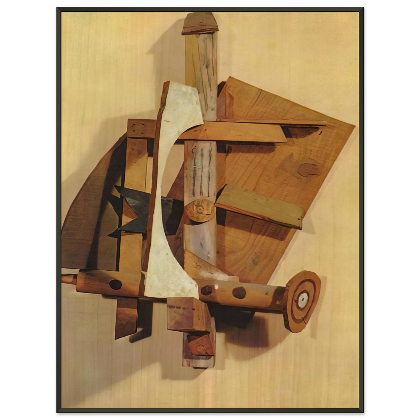 Pablo Picasso Mandolin Framed Art Print - Aluminum Frame - 40x50 cm / 16x20 inches
