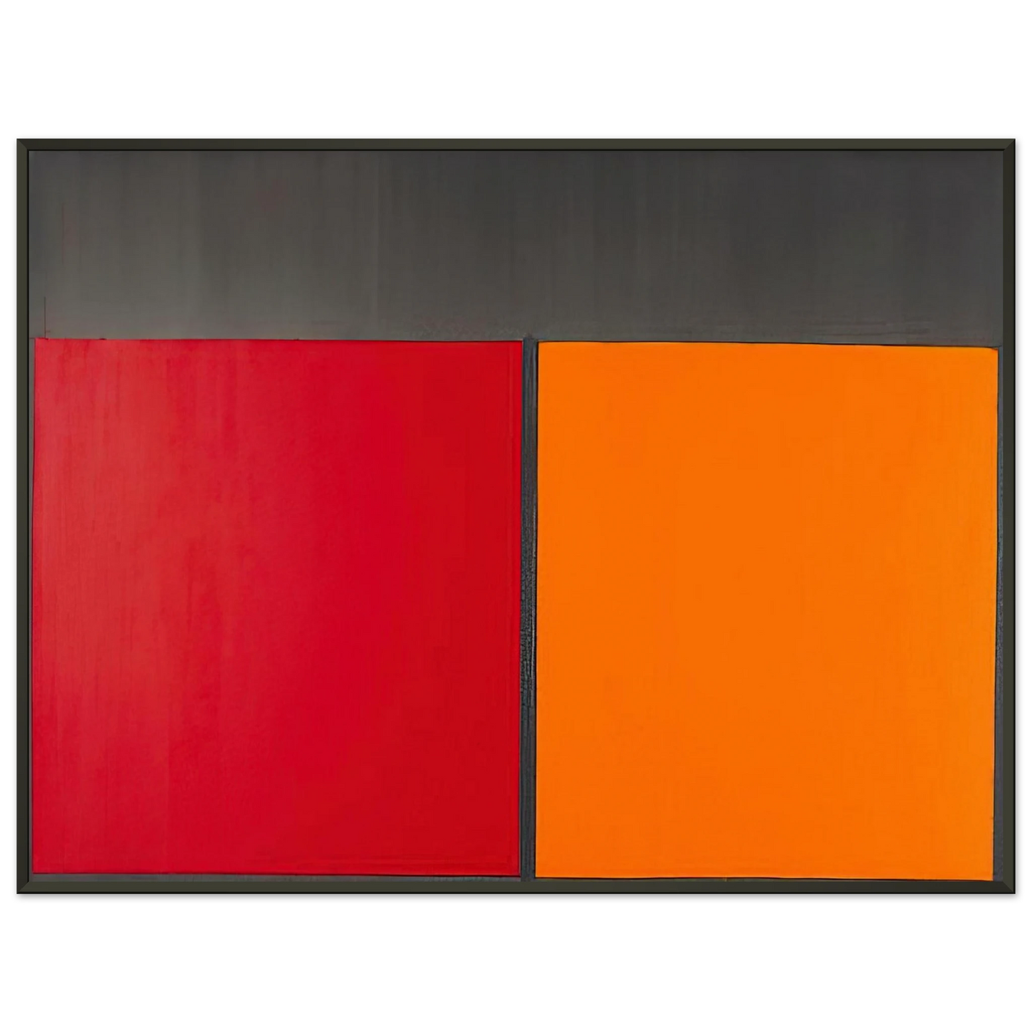 John Hoyland 151067 1967 Framed Art Print - Aluminum Frame - 40x50 cm / 16x20 inches