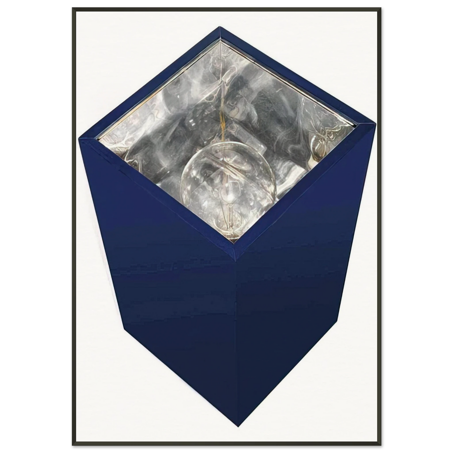 Alighiero Boetti LAMPADA ANNUALE 1967 Framed Art Print - Aluminum Frame - 21x29.7 cm / 8x12"