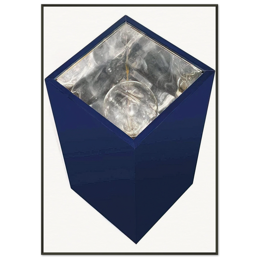 Alighiero Boetti  LAMPADA ANNUALE 1967 Framed Art Print  - Aluminum Frame - 21x29.7 cm / 8x12"