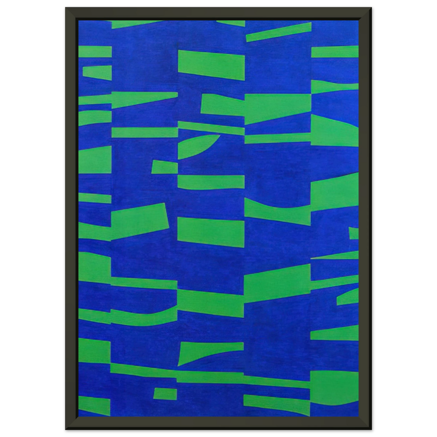Ellsworth Kelly The Meschers Framed Art Print - Aluminum Frame - 40x50 cm / 16x20 inches