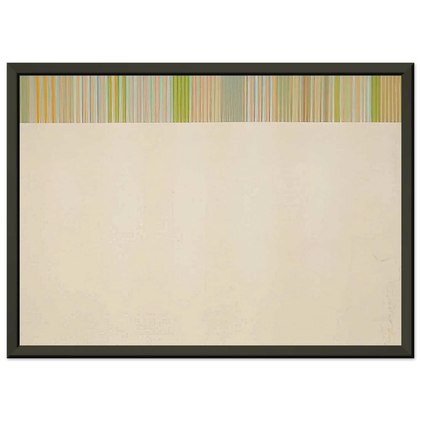 Gene Davis Treble 1975 Framed Art Print - Aluminum Frame - 60x80 cm / 24x32 inches