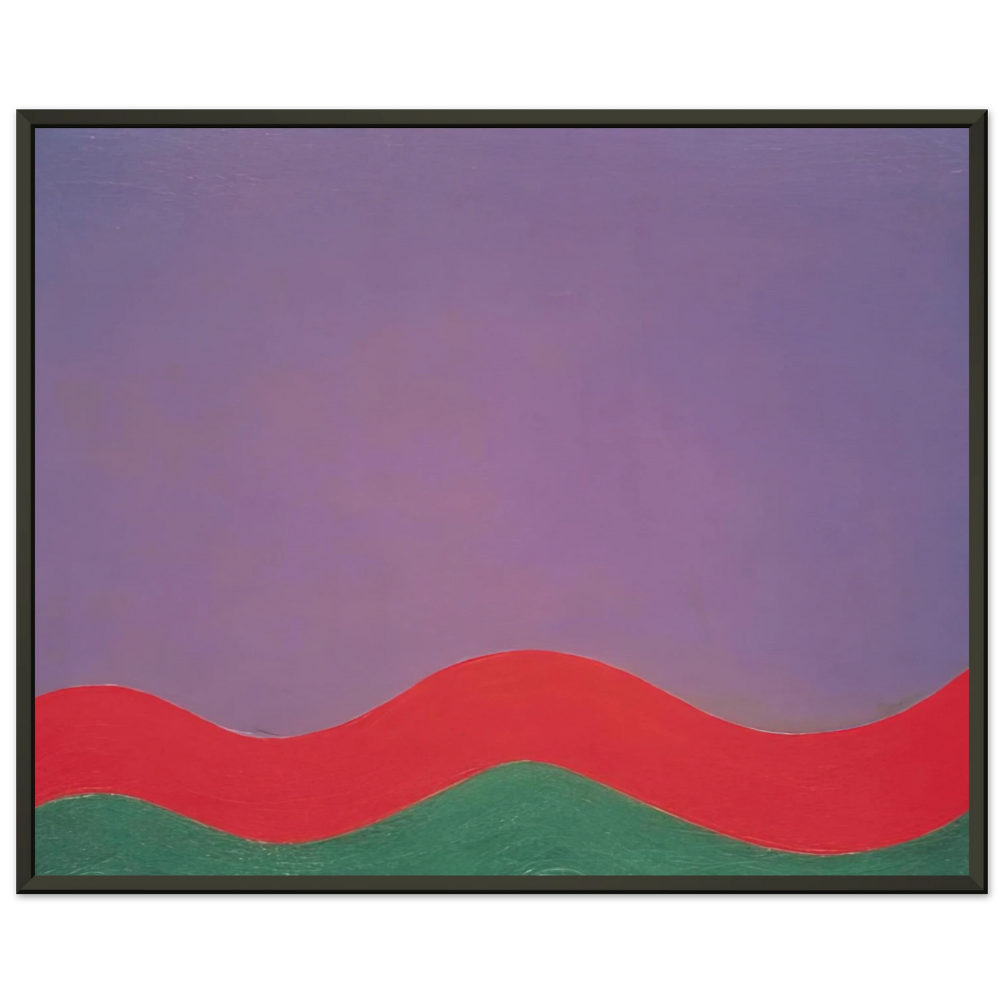Al Held Out Framed Art Print - Aluminum Frame - 70x100 cm / 28x40 inches
