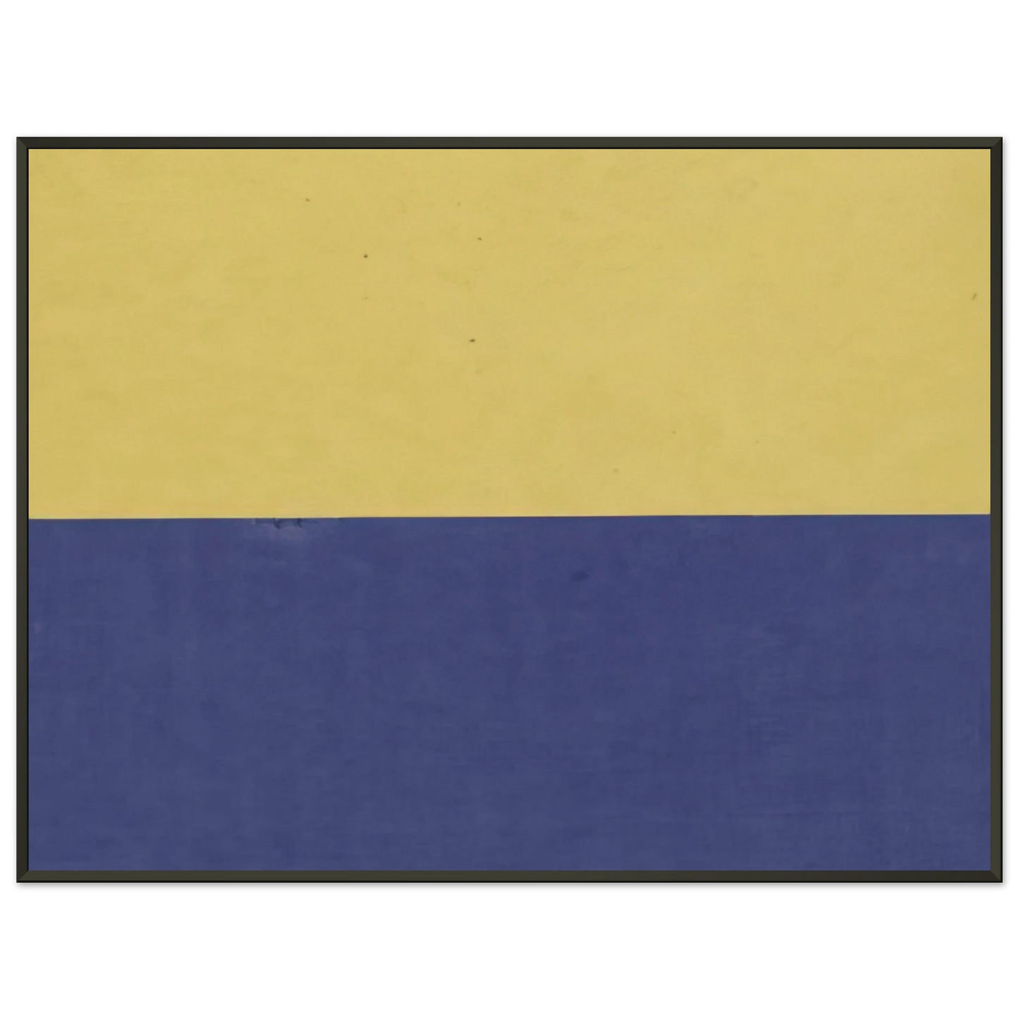 Ellsworth Kelly Yellow and Blue Framed Art Print - Aluminum Frame - 70x100 cm / 28x40 inches