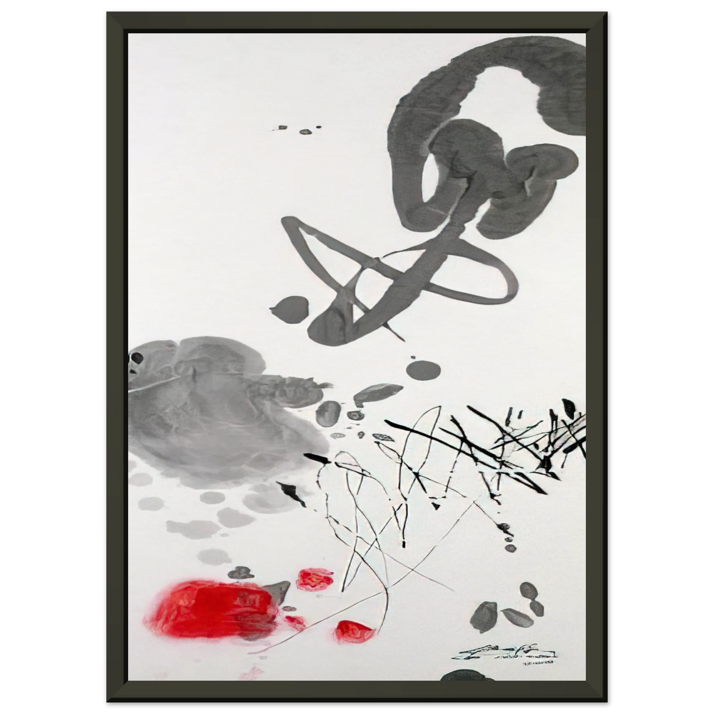 Chu teh Chun MAR 08 NO 7 2008 Framed Art Print - Aluminum Frame - 60x80 cm / 24x32 inches