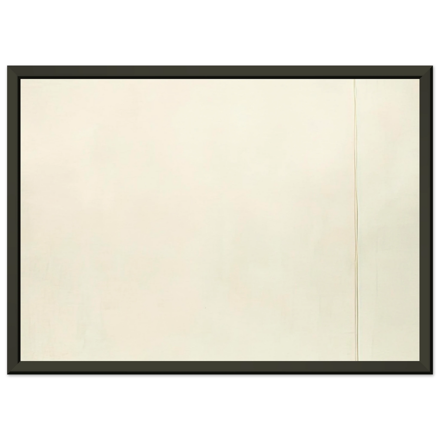 Barnett Newman The Voice Framed Art Print - Aluminum Frame - 40x50 cm / 16x20 inches