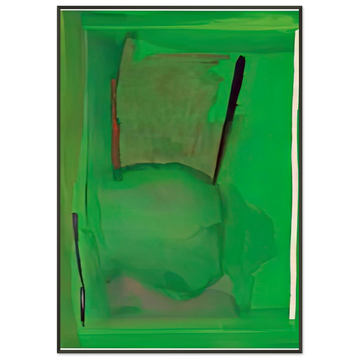 Helen Frankenthaler Ocean Drive West 2 1974 Framed Art Print - Aluminum Frame - Default Title