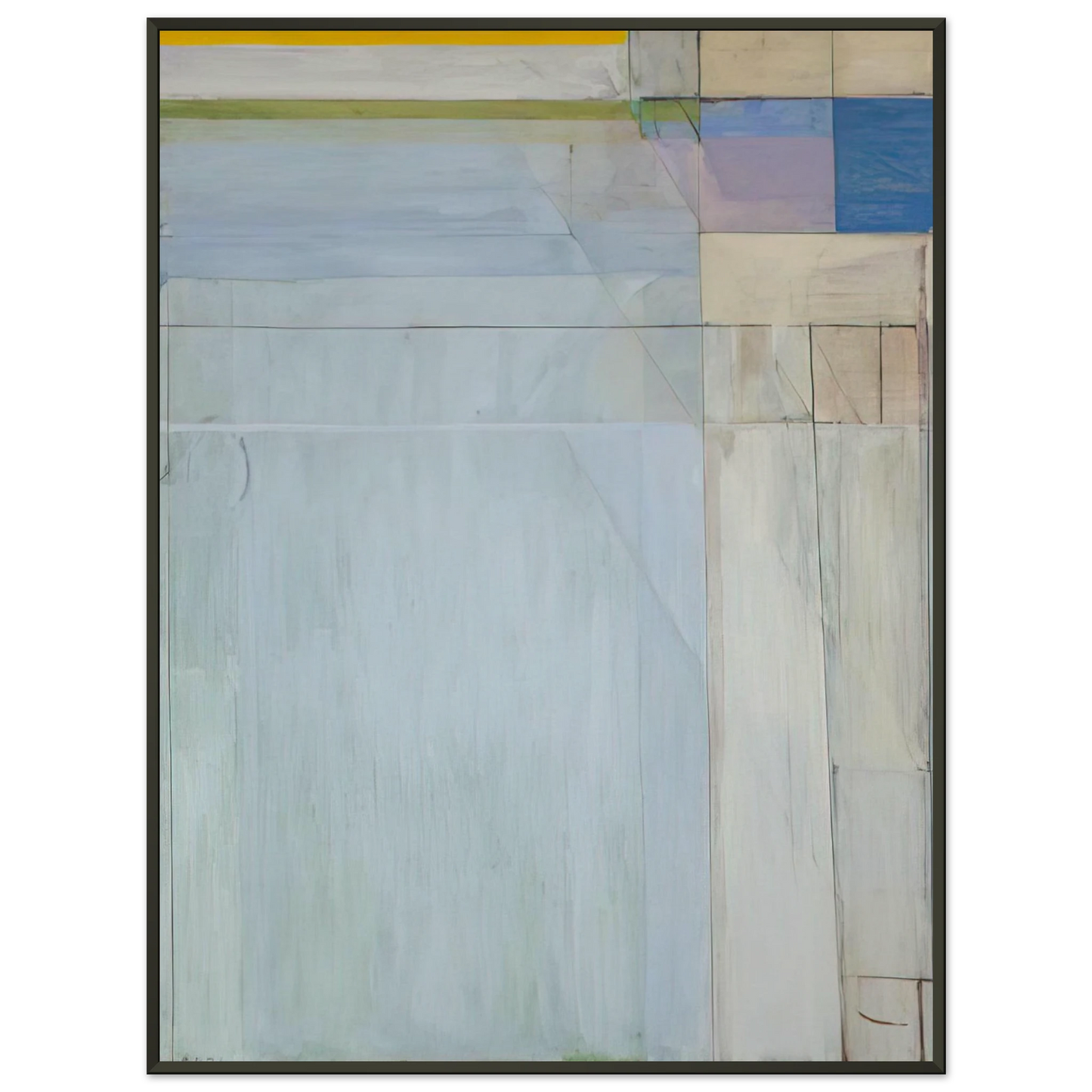 Richard Diebenkorn Ocean Park 54 Framed Art Print - Aluminum Frame - 70x100 cm / 28x40 inches