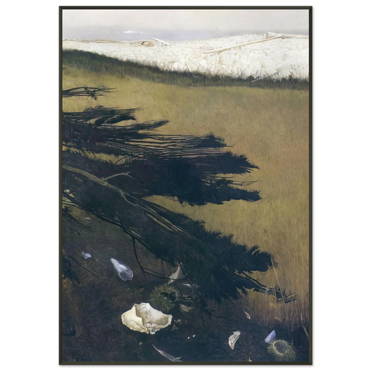 Andrew Wyeth  NOT DETECTED 47 Framed Art Print  - Aluminum Frame - 21x29.7 cm / 8x12"