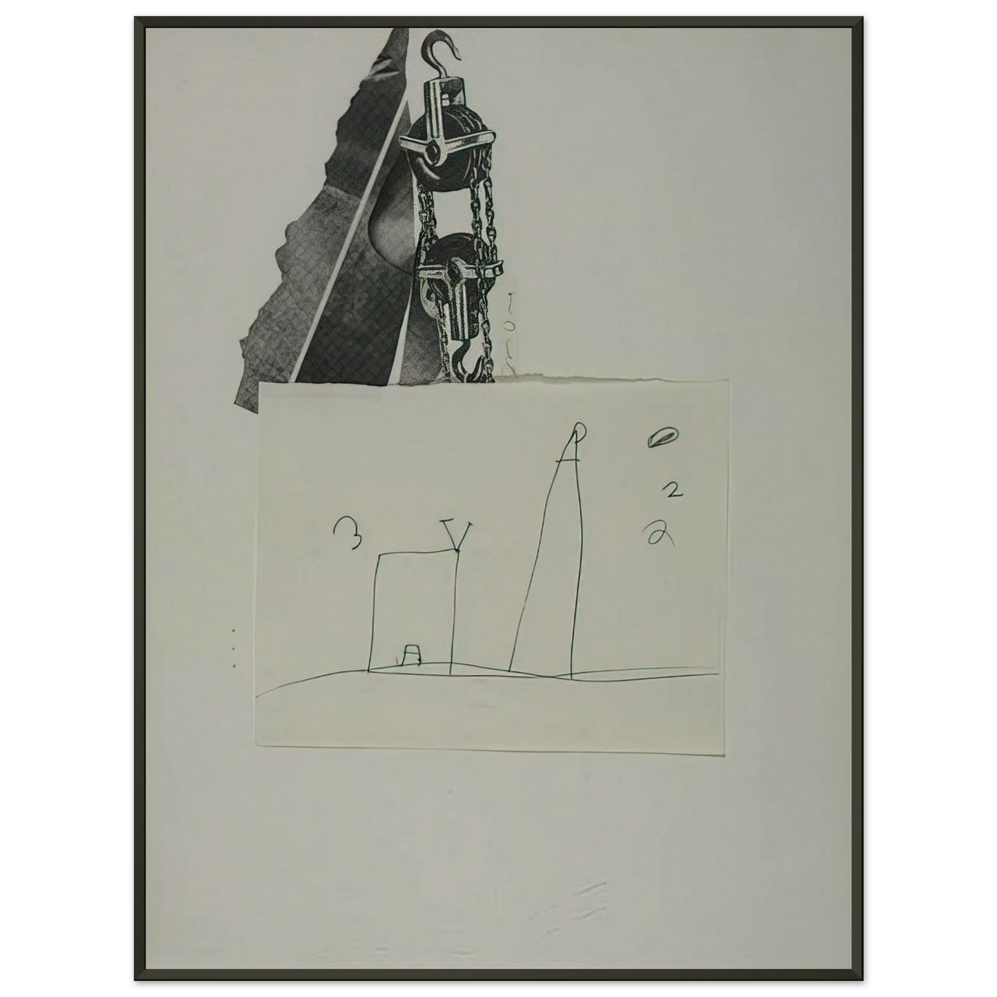 Jim Dine TOOL BOX 5 1966 Framed Art Print - Aluminum Frame - 40x50 cm / 16x20 inches