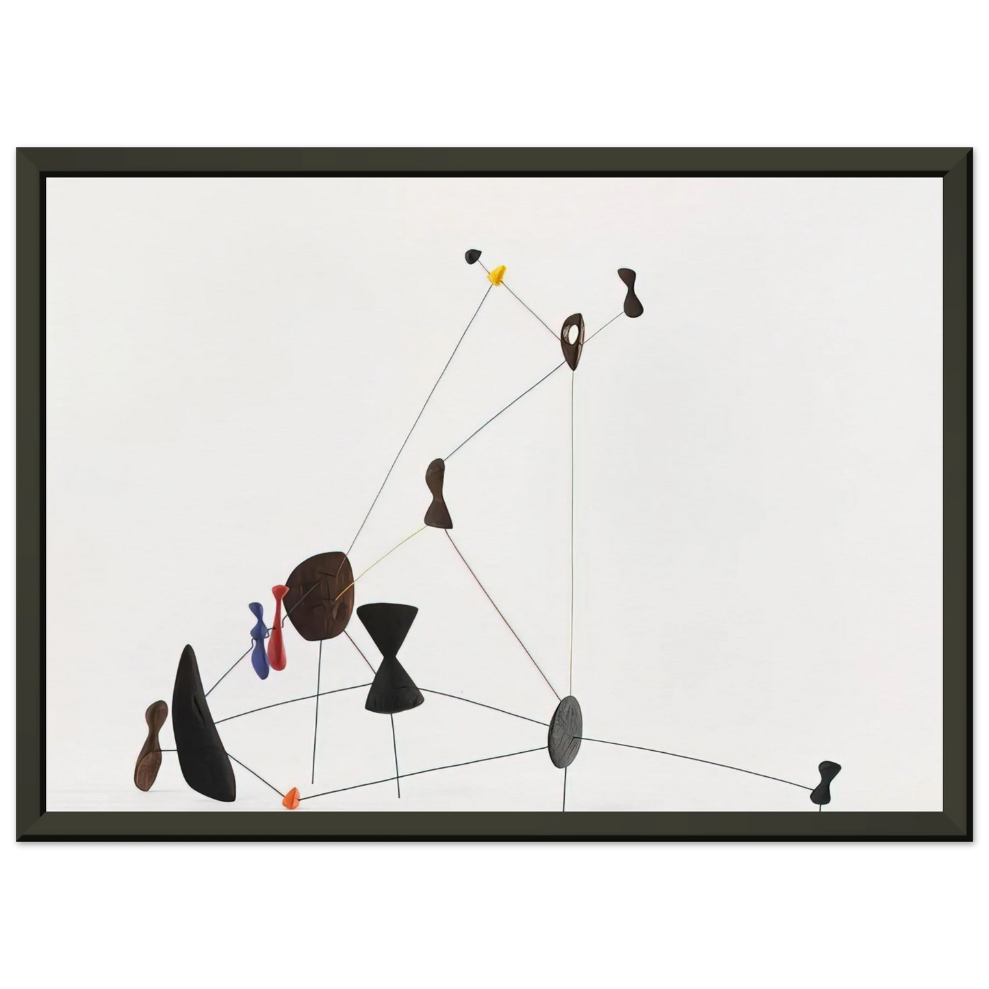 Alexander Calder CONSTELLATION 1943 Framed Art Print - Aluminum Frame - 60x80 cm / 24x32 inches