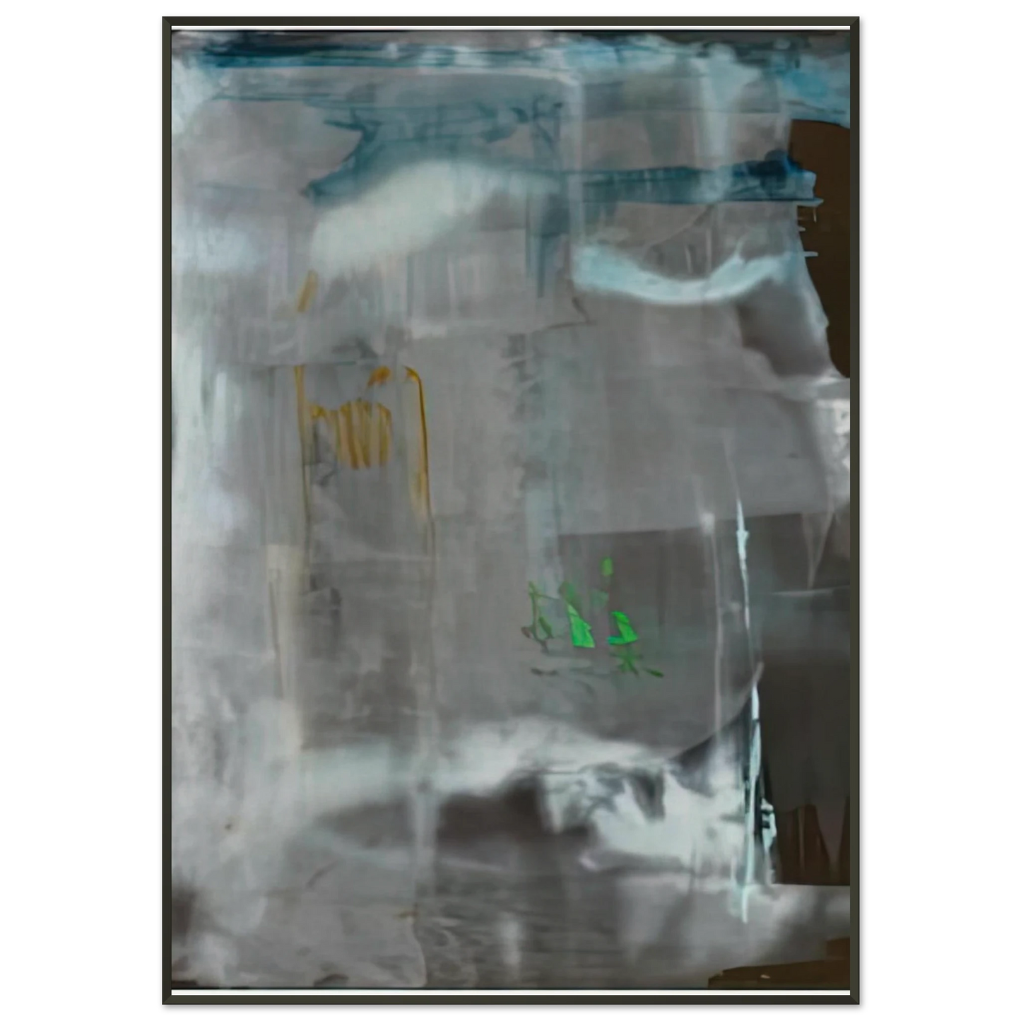 Helen Frankenthaler  Portrait of a Lady in White 1979 Framed Art Print  - Aluminum Frame - 21x29.7 cm / 8x12"
