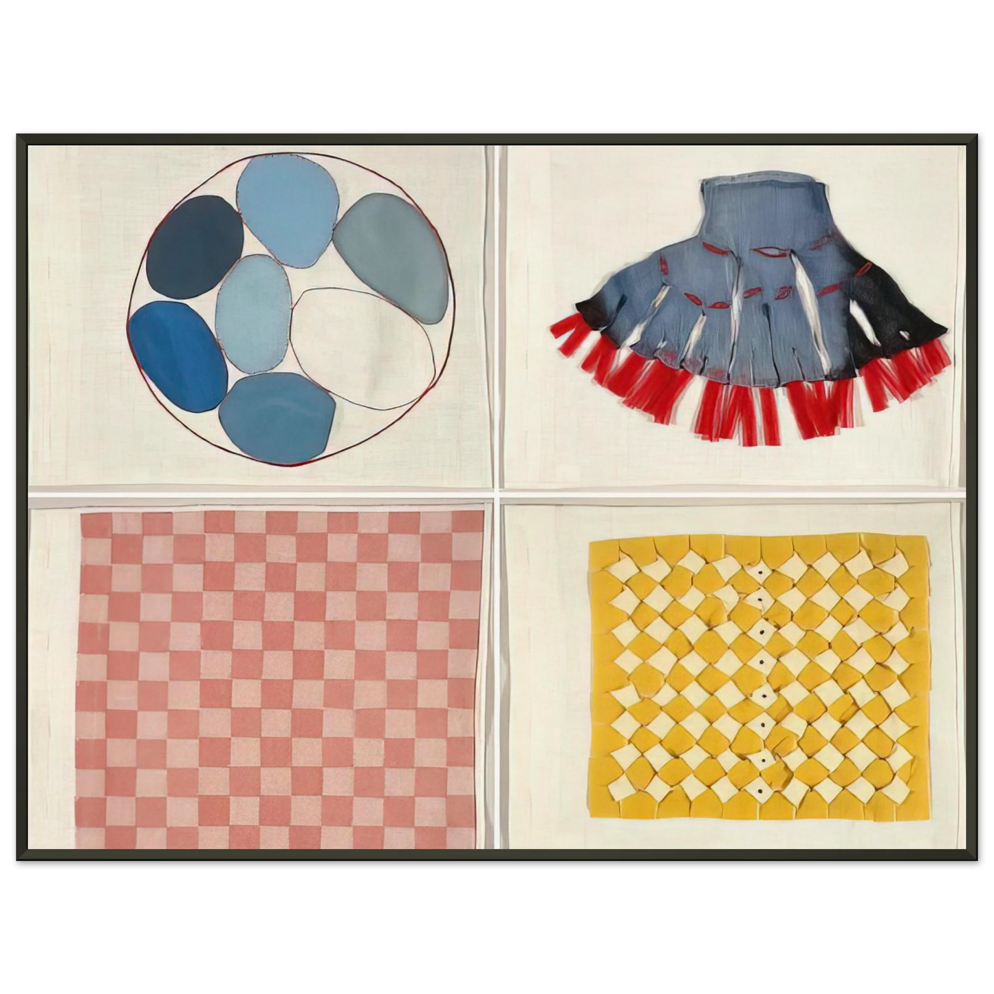 Louise Bourgeois UNTITLED 4 Framed Art Print - Aluminum Frame - 60x80 cm / 24x32 inches