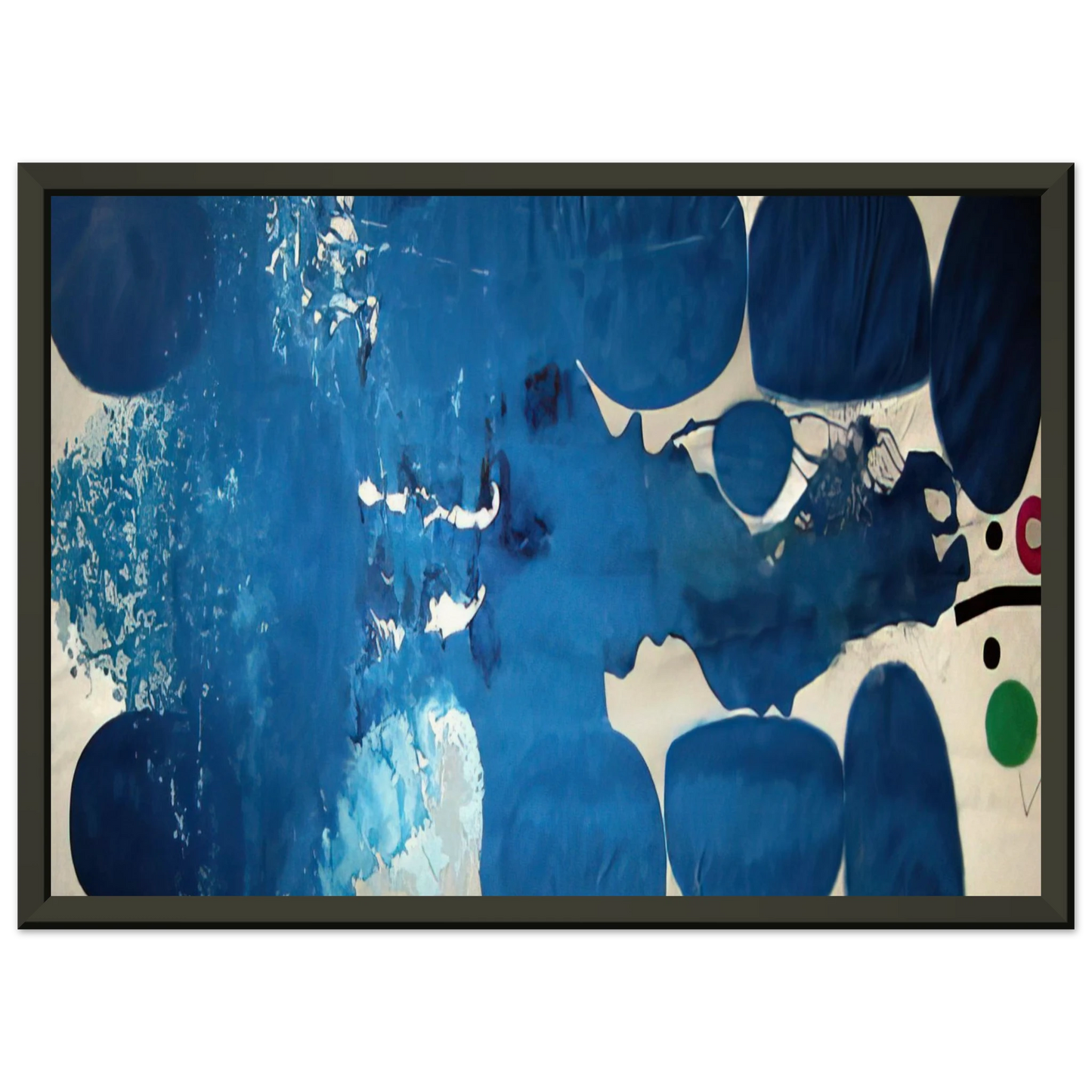 Victor Pasmore A TREE FULL OF BIRDS 2 1979 Framed Art Print - Aluminum Frame - 60x80 cm / 24x32 inches
