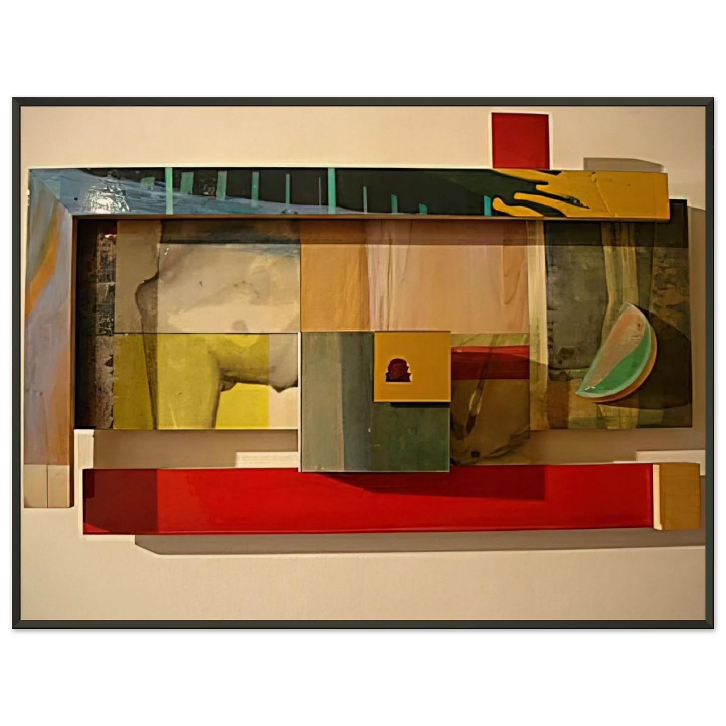 Sam Gilliam Horse Framed Art Print - Aluminum Frame - 40x50 cm / 16x20 inches