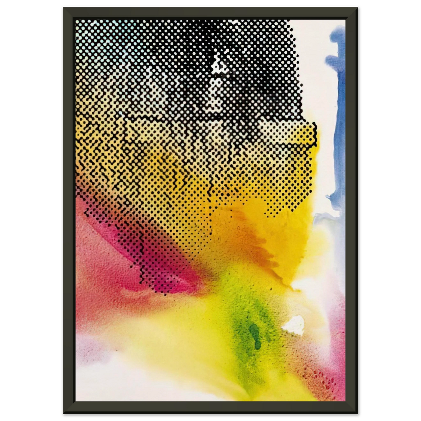 Sigmar Polke THE PLANT Framed Art Print - Aluminum Frame - 60x80 cm / 24x32 inches