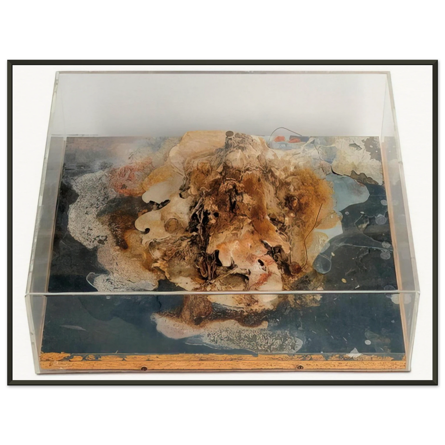 Dieter Roth Small Island 1968 Framed Art Print - Aluminum Frame - 40x50 cm / 16x20 inches