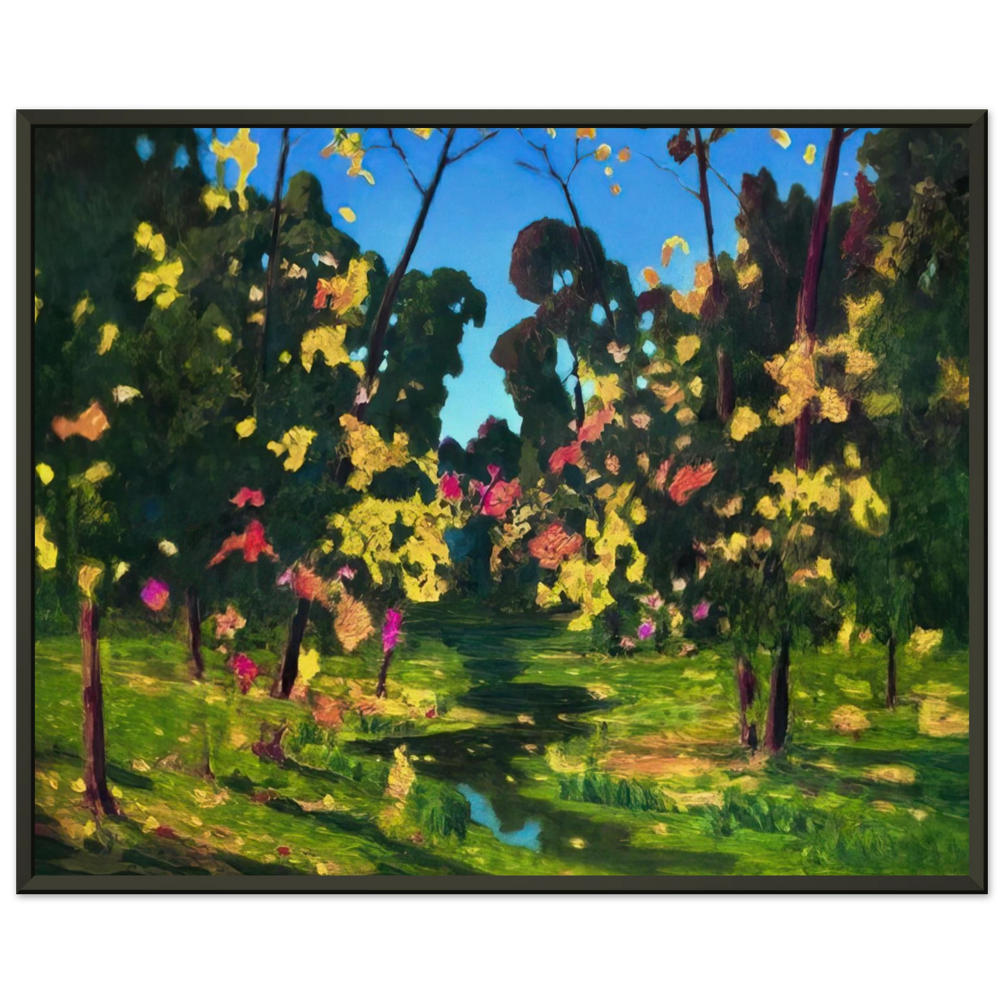 Arkhyp Kuindzhi Autumn Framed Art Print - Aluminum Frame - 40x50 cm / 16x20 inches