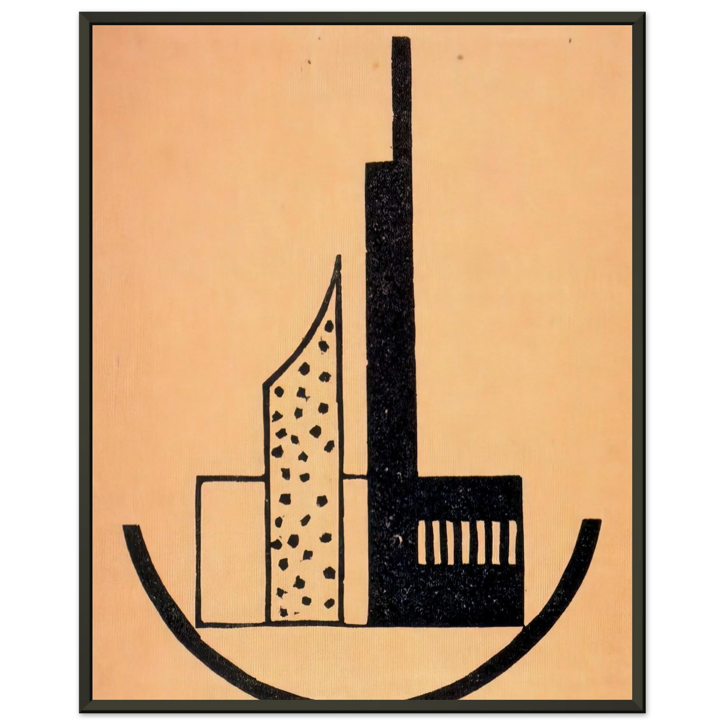 Laszlo MoholyNagy The storm Framed Art Print - Aluminum Frame - 60x80 cm / 24x32 inches