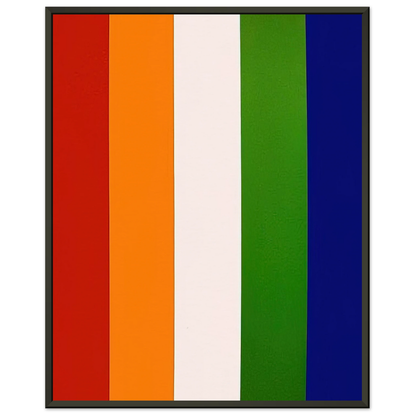 Ellsworth Kelly Red Orange White Green Blue Framed Art Print - Aluminum Frame - 70x100 cm / 28x40 inches