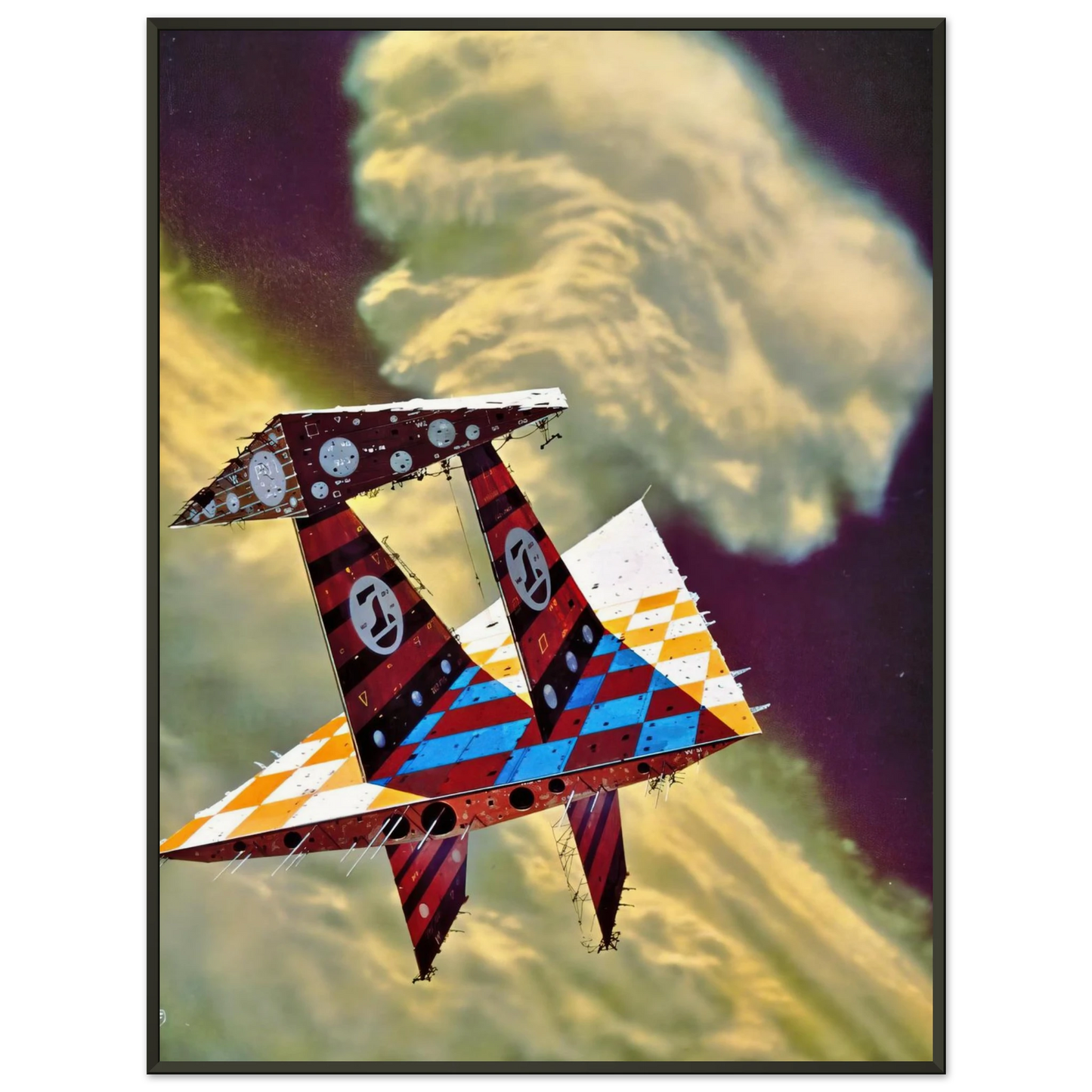 Chris Foss Chris Foss Framed Art Print - Aluminum Frame - 60x80 cm / 24x32 inches