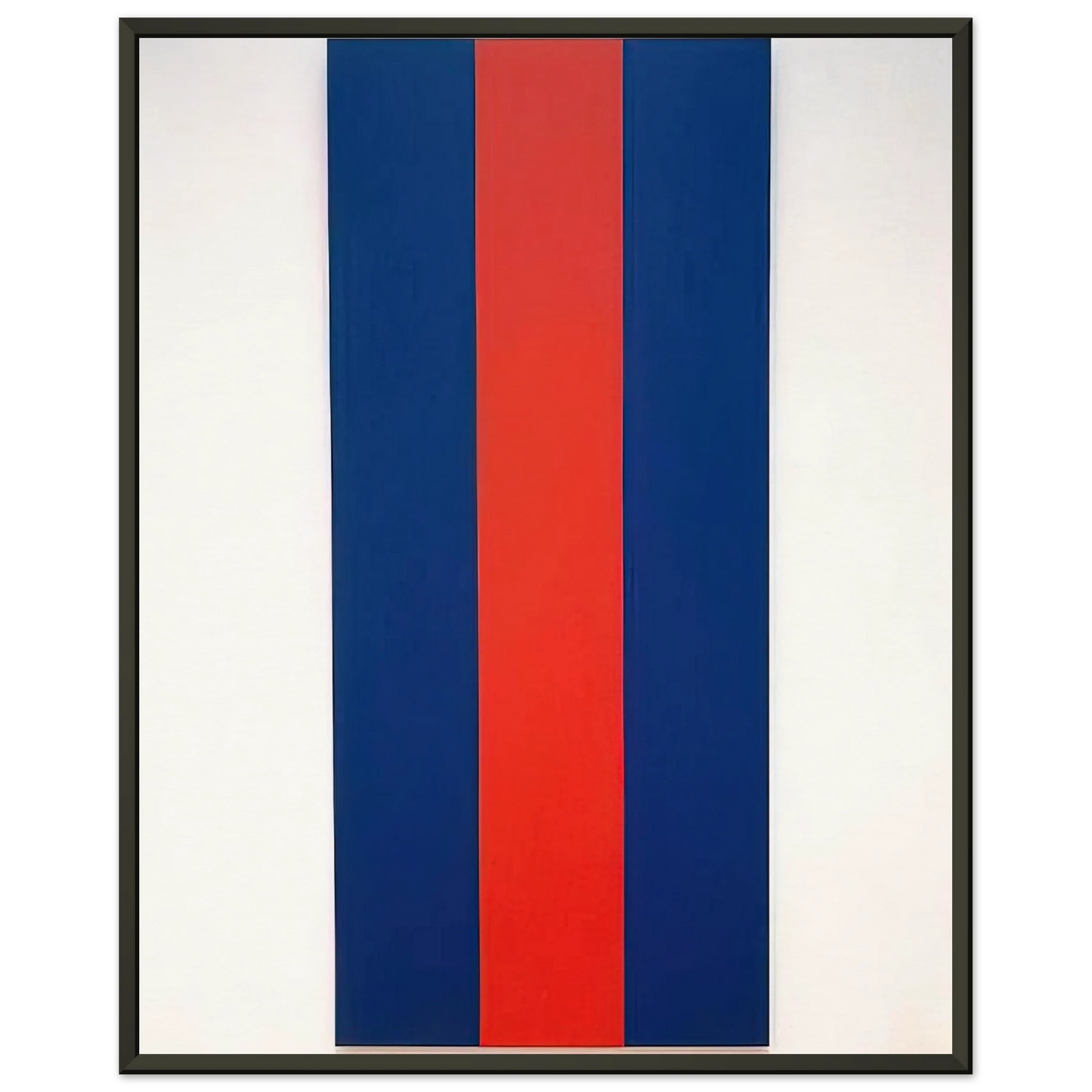 Barnett Newman Voice of Fire Framed Art Print - Aluminum Frame - 70x100 cm / 28x40 inches