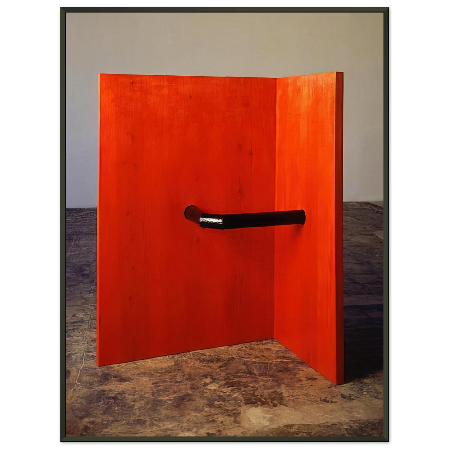 Donald Judd Untitled DSS 33 1962 Framed Art Print - Aluminum Frame - 70x100 cm / 28x40 inches