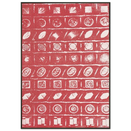 Andy Warhol  Candy Box Framed Art Print  - Aluminum Frame - 21x29.7 cm / 8x12"