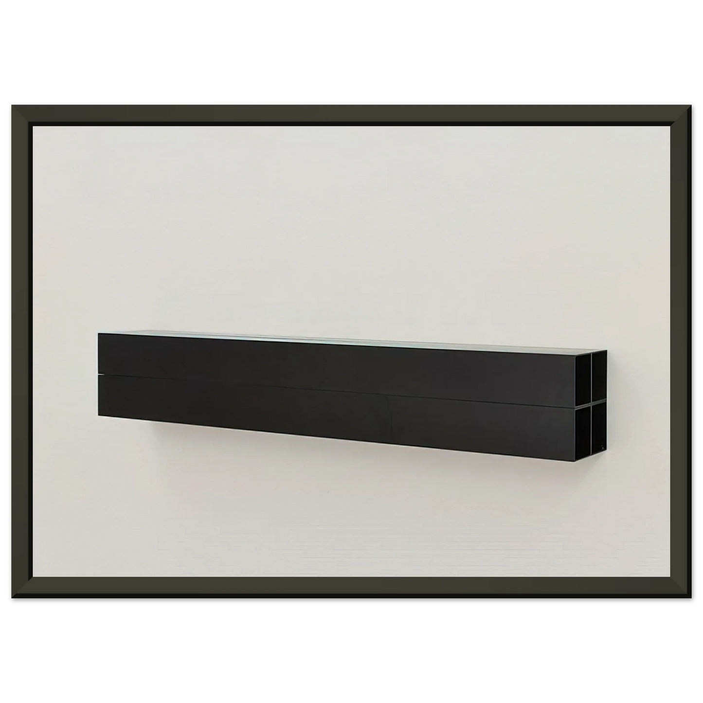 Donald Judd Untitled 1990 Framed Art Print - Aluminum Frame - 70x100 cm / 28x40 inches