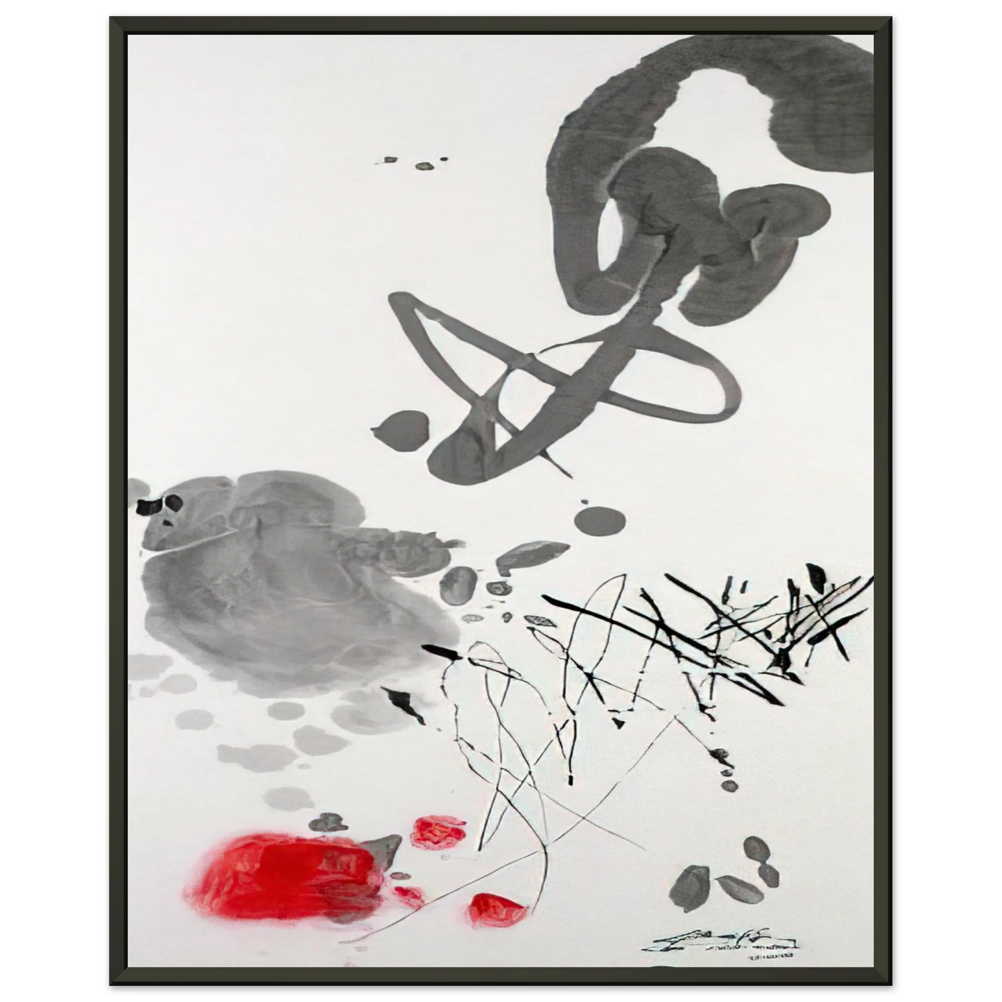 Chu teh Chun MAR 08 NO 7 2008 Framed Art Print - Aluminum Frame - 40x50 cm / 16x20 inches