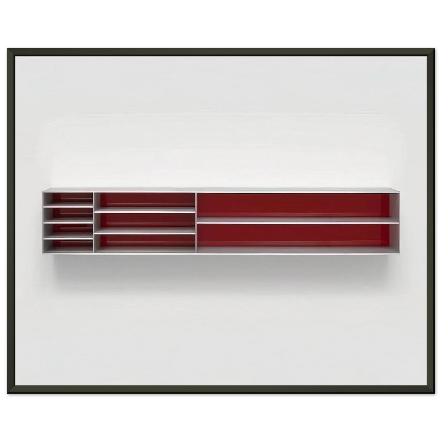 Donald Judd Untitled 1984 Framed Art Print - Aluminum Frame - 40x50 cm / 16x20 inches