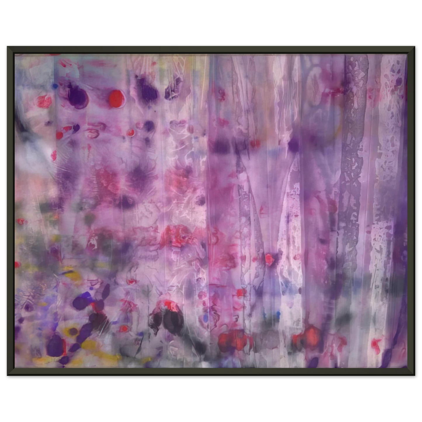 Sam Gilliam April 4 Framed Art Print - Aluminum Frame - 60x80 cm / 24x32 inches