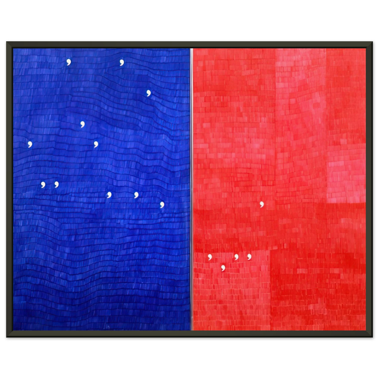 Alighiero Boetti IMMAGINANDO TUTTO 1982 Framed Art Print - Aluminum Frame - 70x100 cm / 28x40 inches