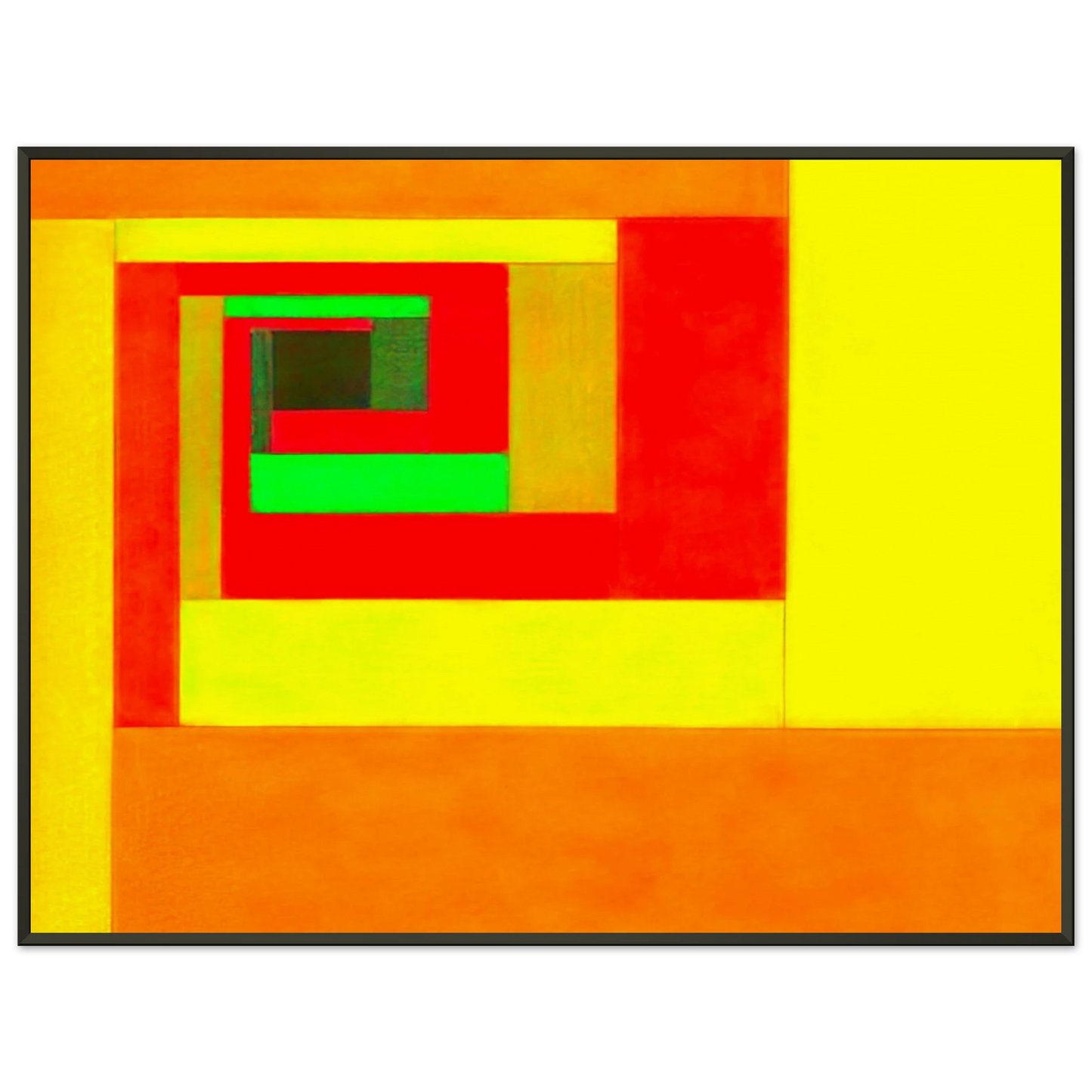 Victor Vasarely Etudes Bauhaus C 1929 Framed Art Print - Aluminum Frame - 60x80 cm / 24x32 inches
