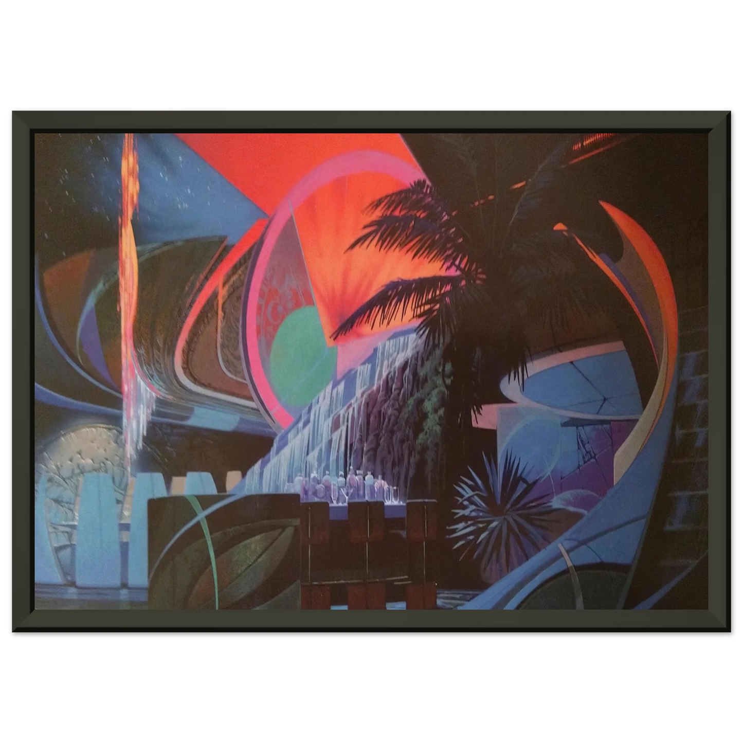 Syd Mead Syd Mead Framed Art Print - Aluminum Frame - 60x80 cm / 24x32 inches