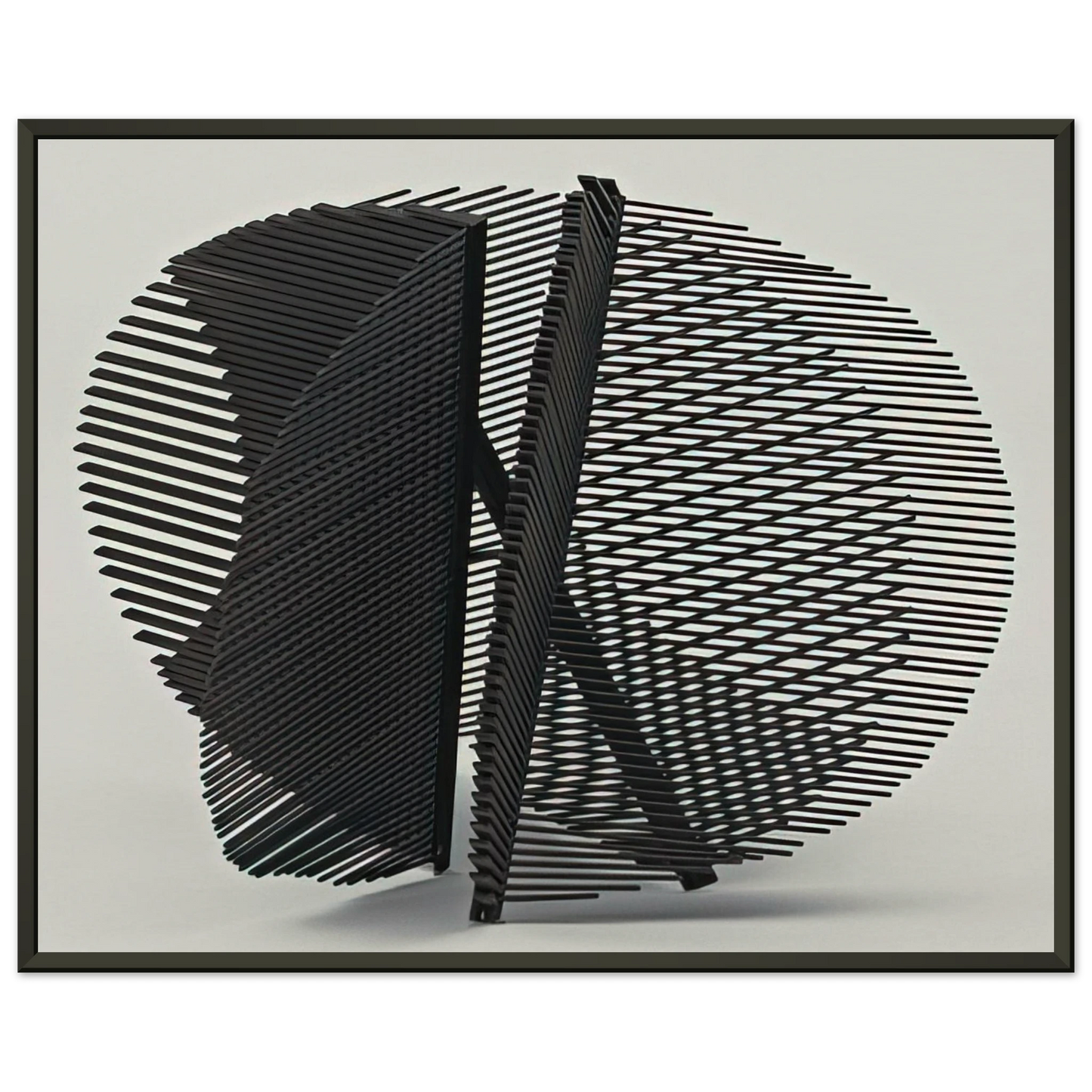 Gego Esfera 1959 Framed Art Print - Aluminum Frame - 40x50 cm / 16x20 inches