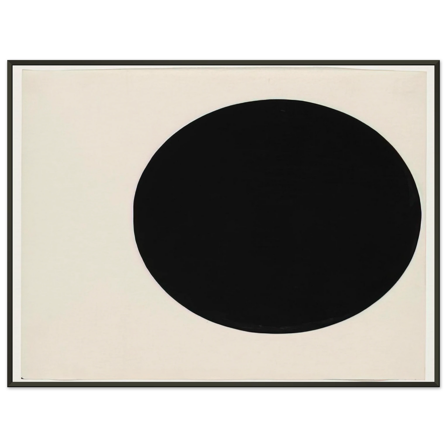 Ellsworth Kelly Circle Form Framed Art Print - Aluminum Frame - 70x100 cm / 28x40 inches