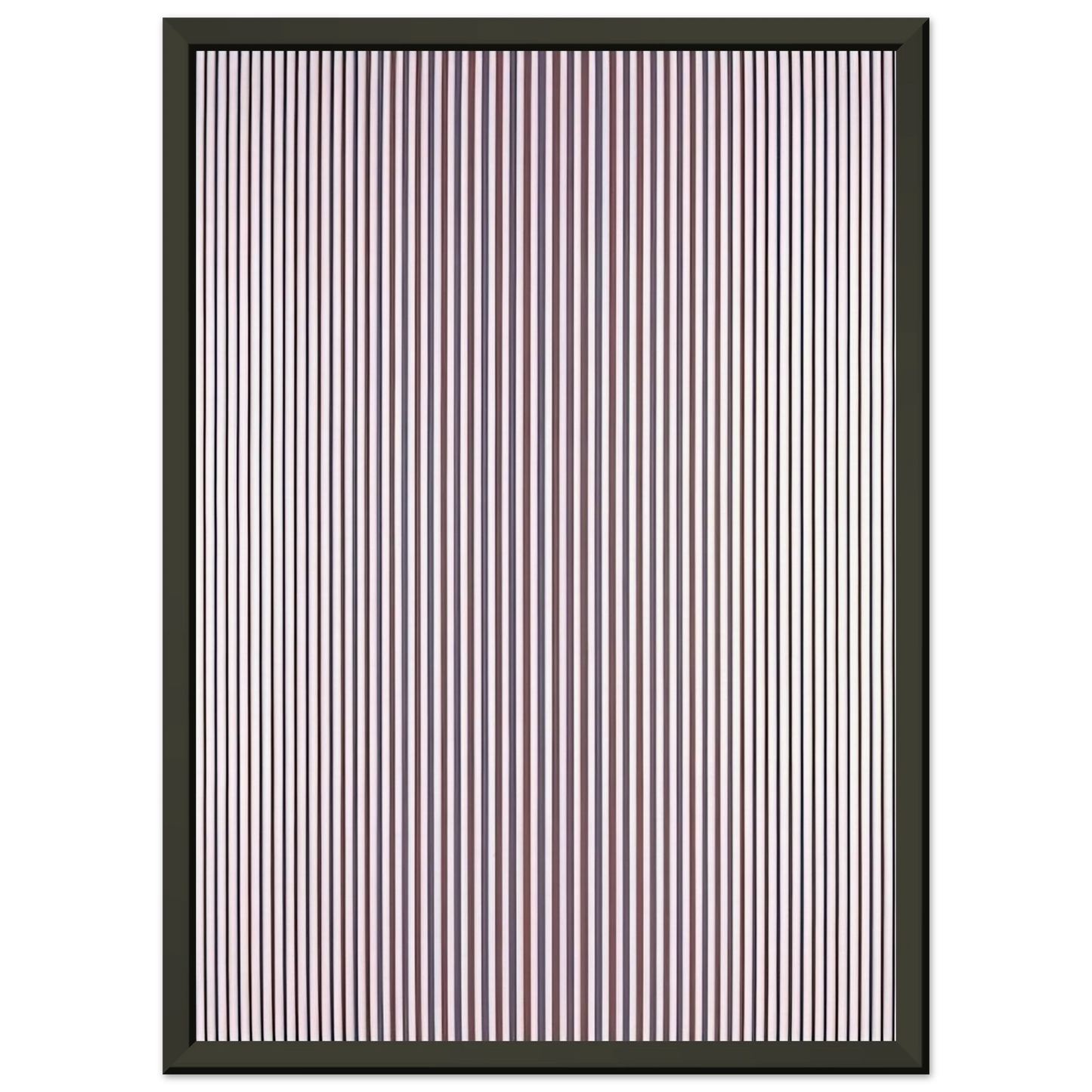 Bridget Riley CHANT 2 1967 Framed Art Print - Aluminum Frame - 40x50 cm / 16x20 inches