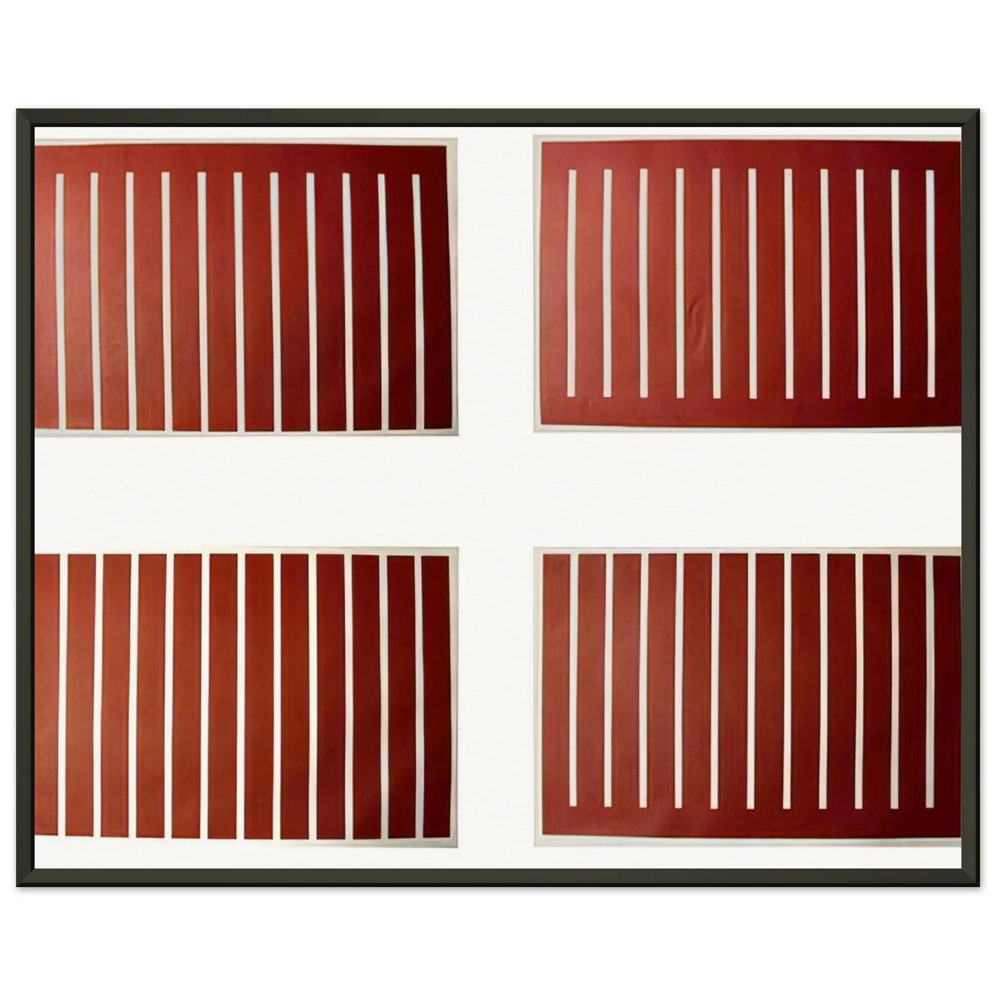 Donald Judd Untitled 1992 Framed Art Print - Aluminum Frame - 70x100 cm / 28x40 inches