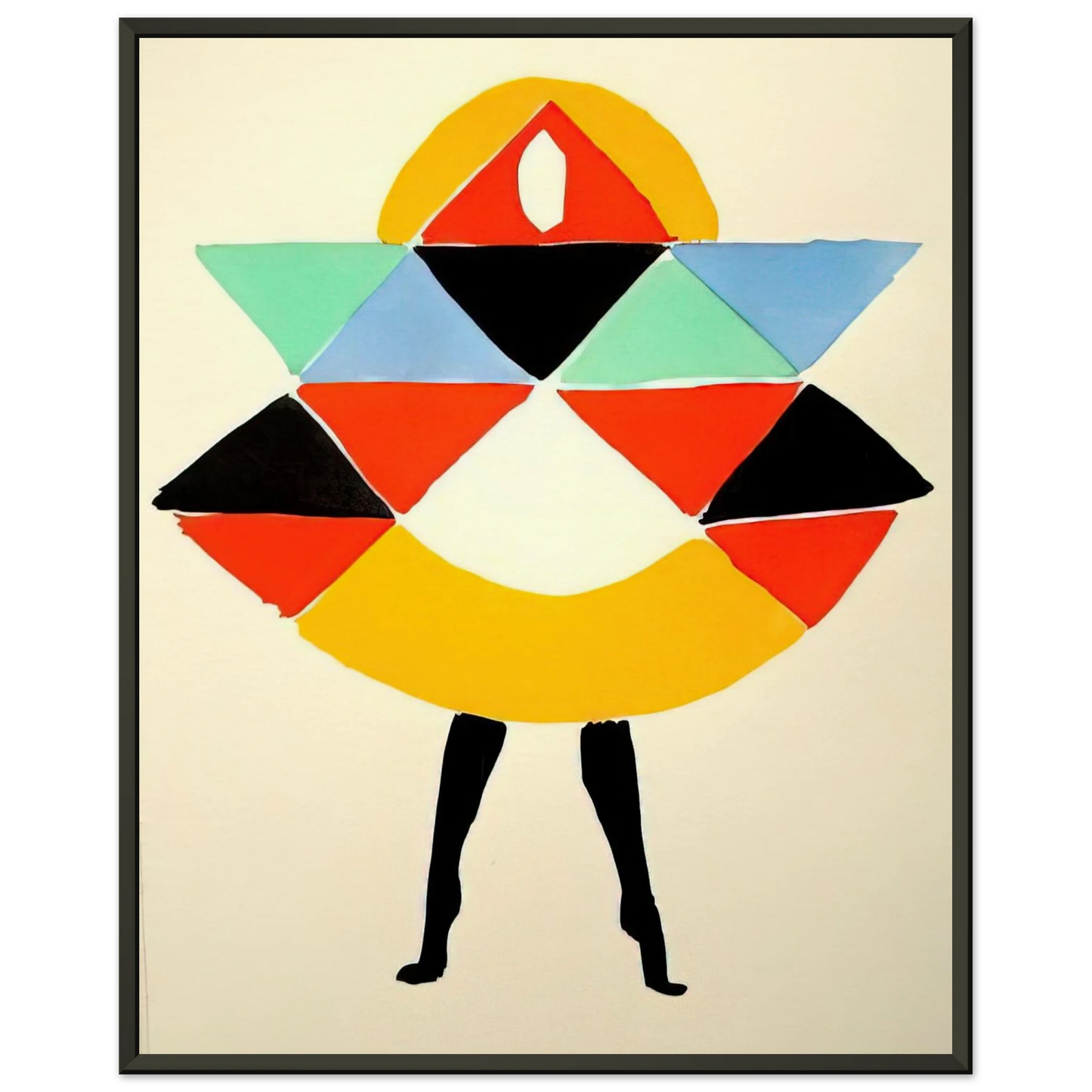 Sonia Delaunay TERK Framed Art Print - Aluminum Frame - 40x50 cm / 16x20 inches