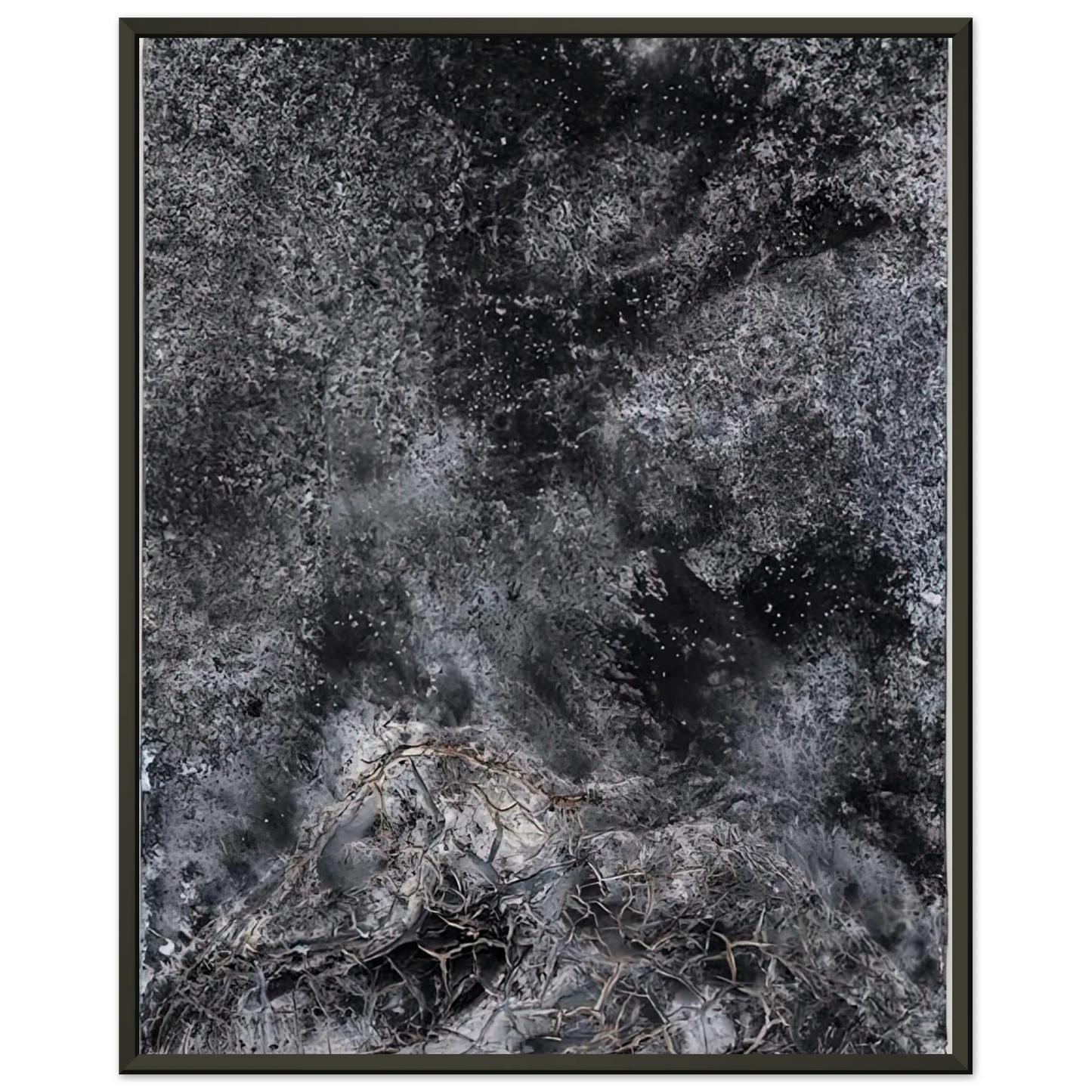 Anselm Kiefer THE SECRET LIFE OF PLANTS FOR ROBERT FLUDD 2014 Framed Art Print - Aluminum Frame - 40x50 cm / 16x20 inches