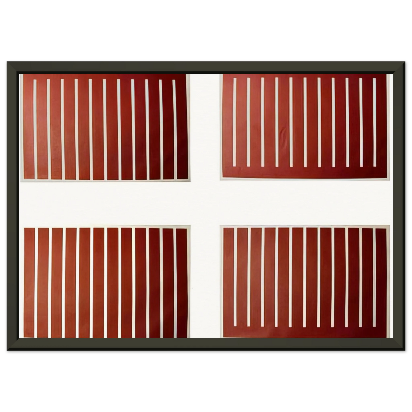 Donald Judd Untitled 1992 Framed Art Print - Aluminum Frame - 60x80 cm / 24x32 inches