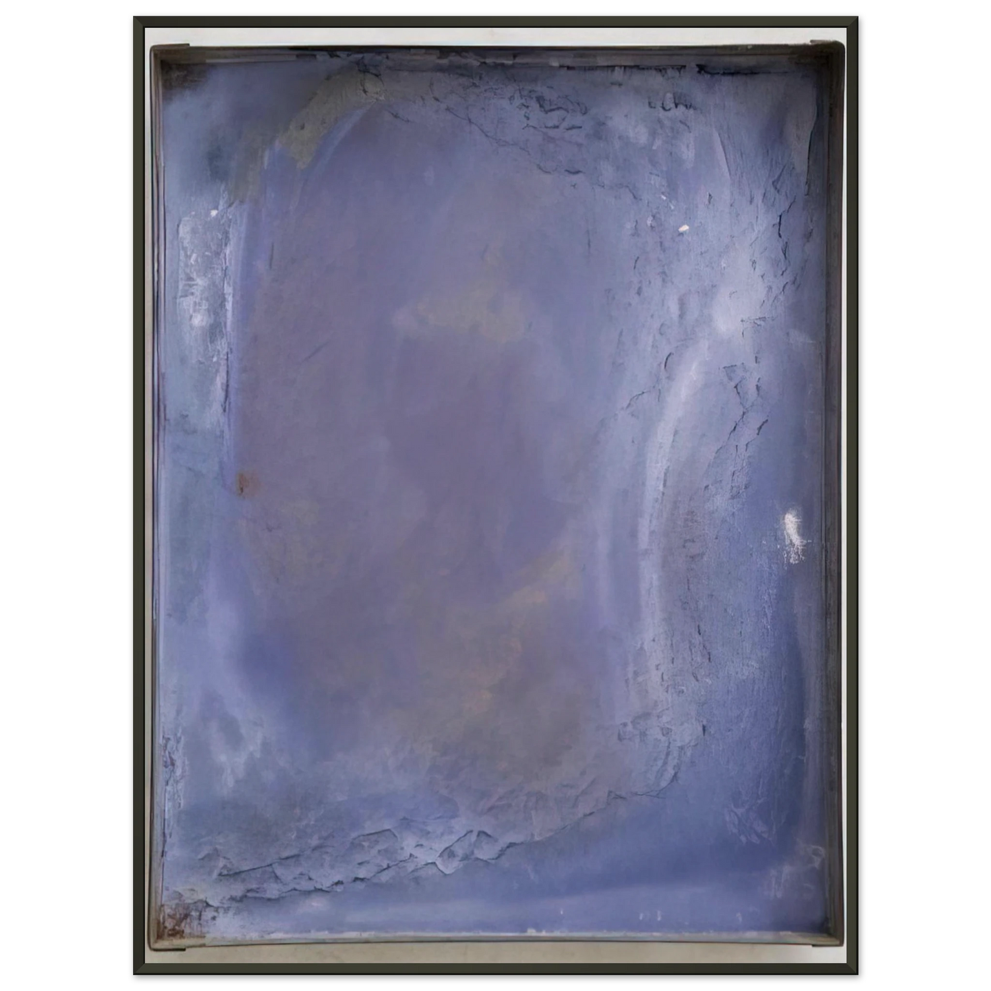 Gotthard Graubner FARBWANNE 1985 Framed Art Print - Aluminum Frame - 60x80 cm / 24x32 inches