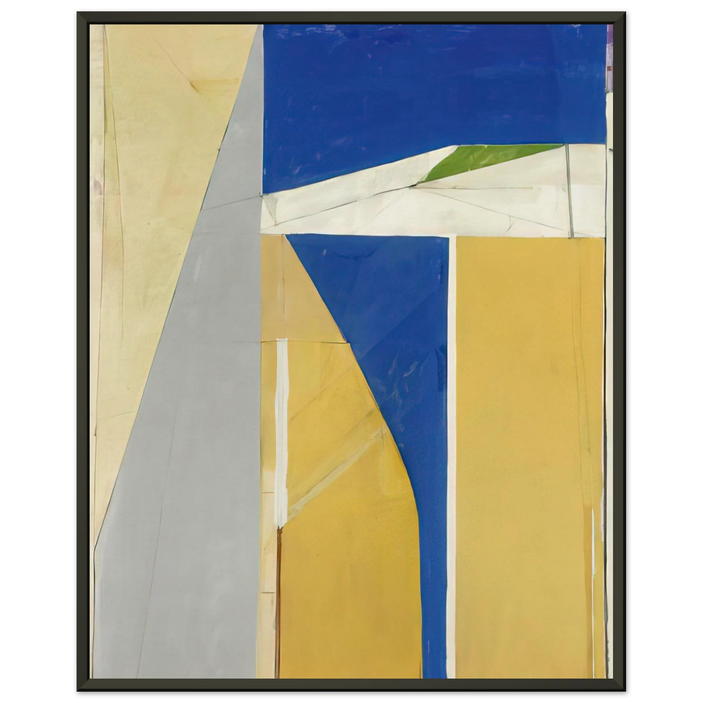 Richard Diebenkorn Ocean Park 32 Framed Art Print - Aluminum Frame - 40x50 cm / 16x20 inches