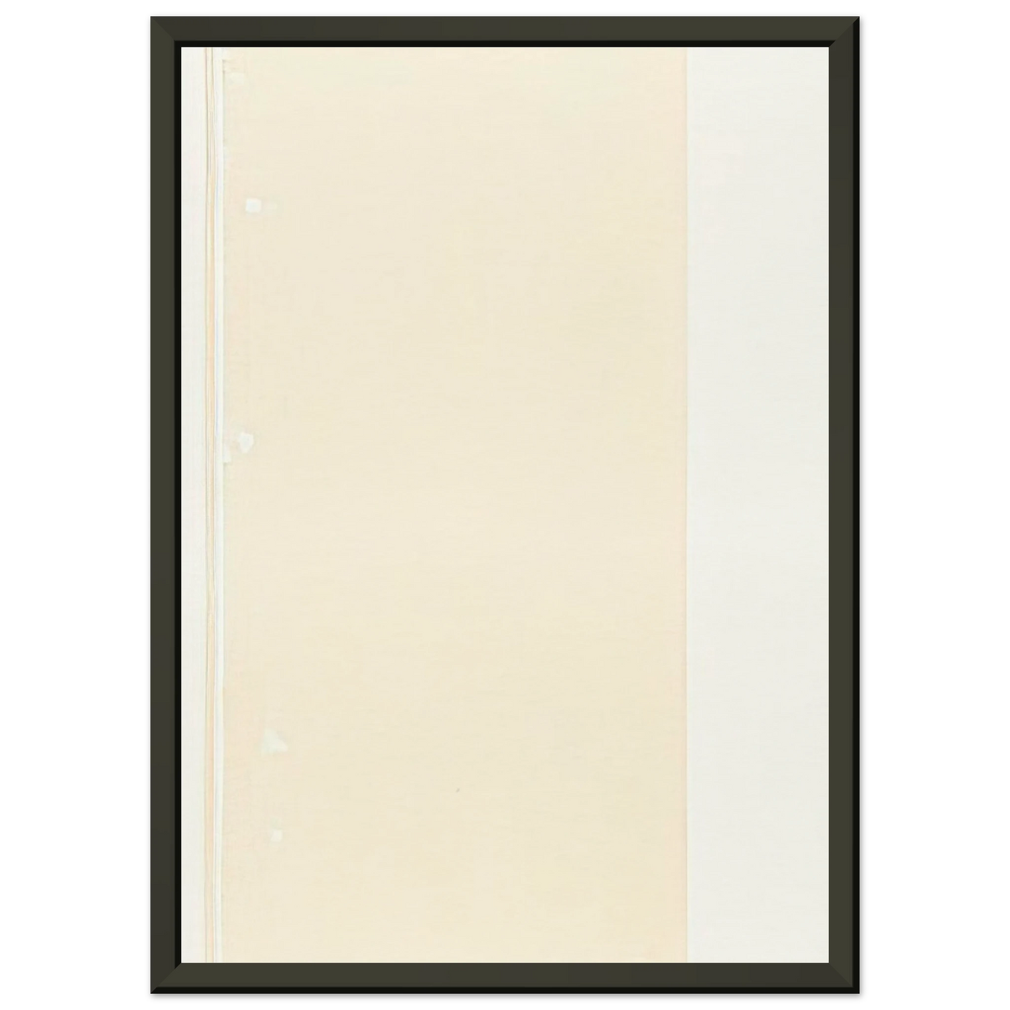 Barnett Newman The Station of the Cross Tenth Station Framed Art Print - Aluminum Frame - 70x100 cm / 28x40 inches