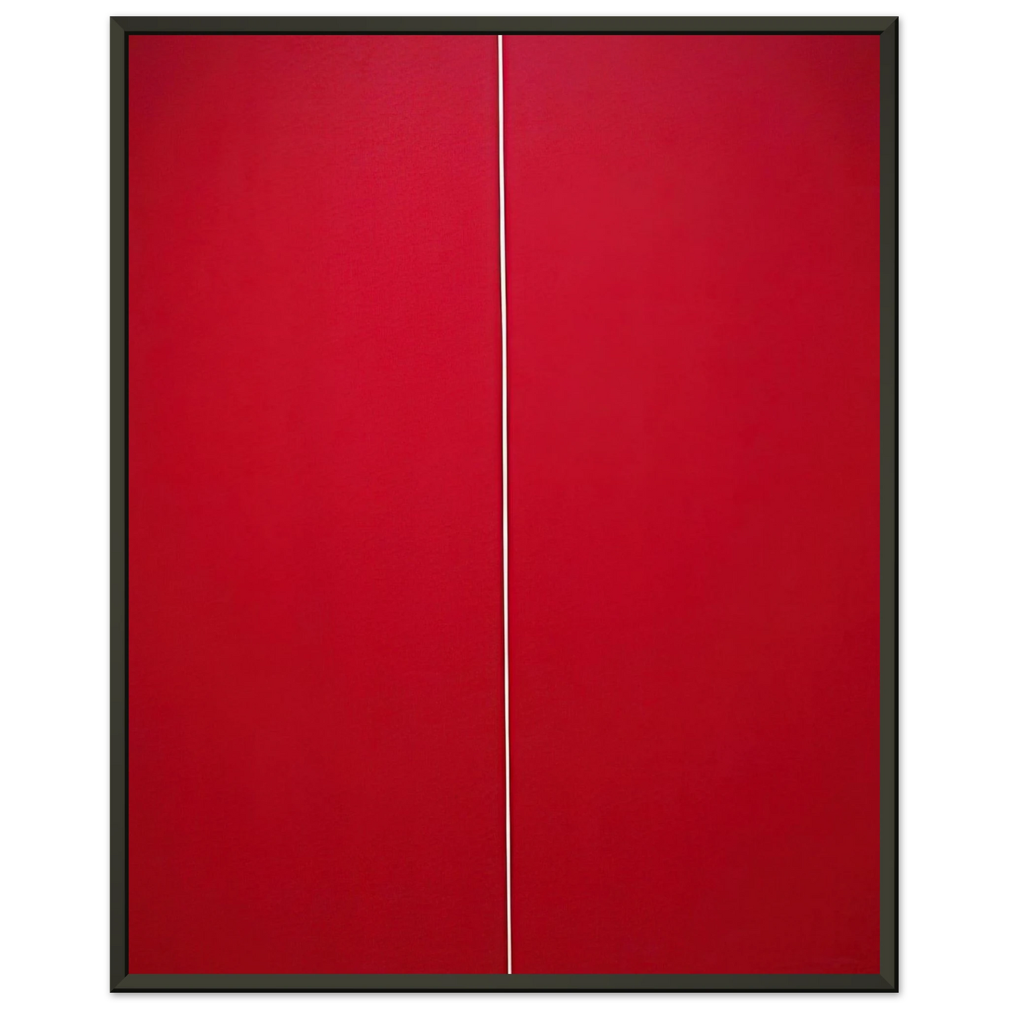 Barnett Newman Be I Framed Art Print - Aluminum Frame - 60x80 cm / 24x32 inches