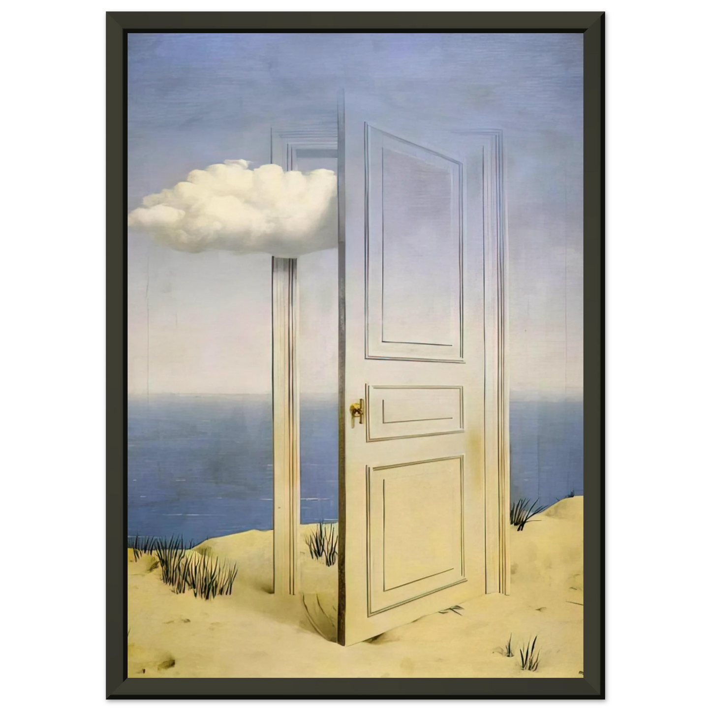 Rene Magritte THE VICTORY 1939 Framed Art Print - Aluminum Frame - 70x100 cm / 28x40 inches