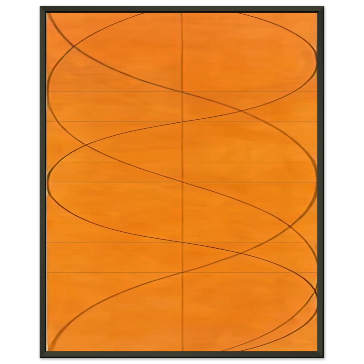 Robert Mangold COLUMN PAINTING 16 2004 Framed Art Print - Aluminum Frame - 60x80 cm / 24x32 inches