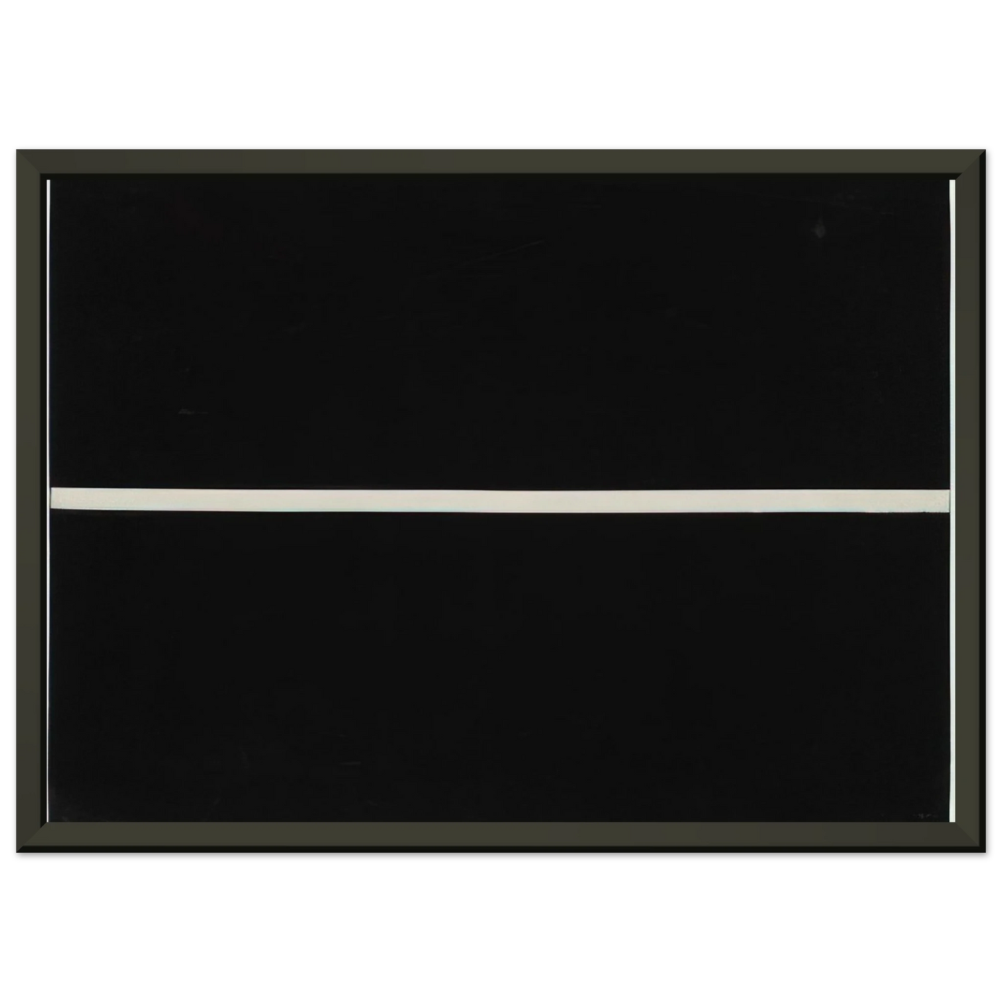 Ellsworth Kelly Horizontal Band Framed Art Print - Aluminum Frame - 60x80 cm / 24x32 inches